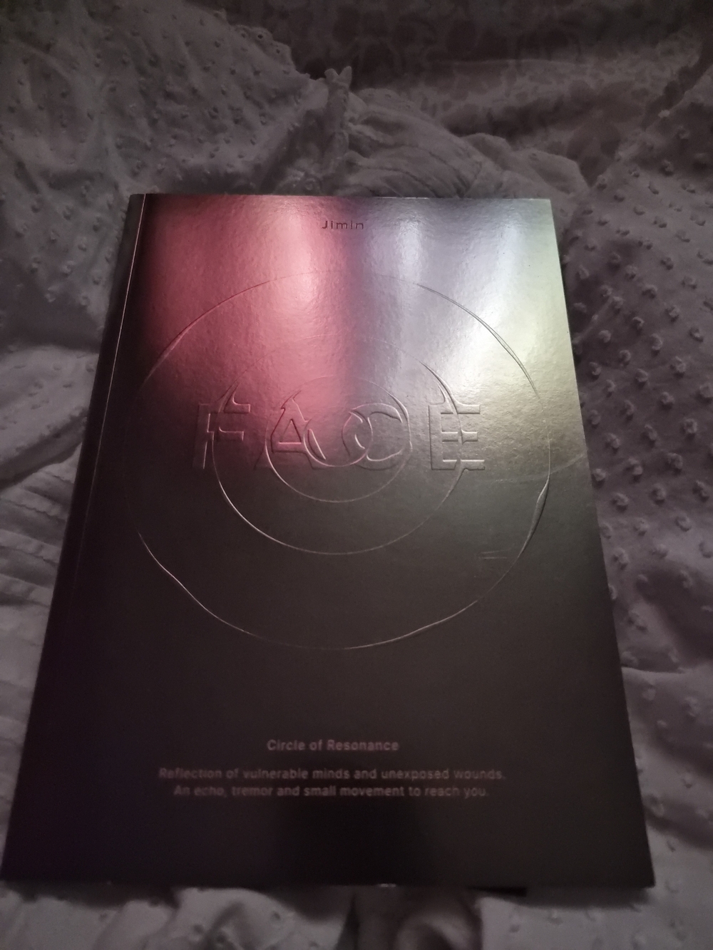 BTS Jimin Solo Debut Album FACE (Undefinable Face Version) - Photobook